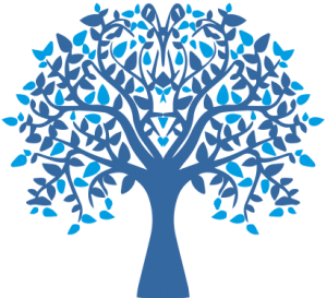 baum blau - Gemeinschaftsbaum
